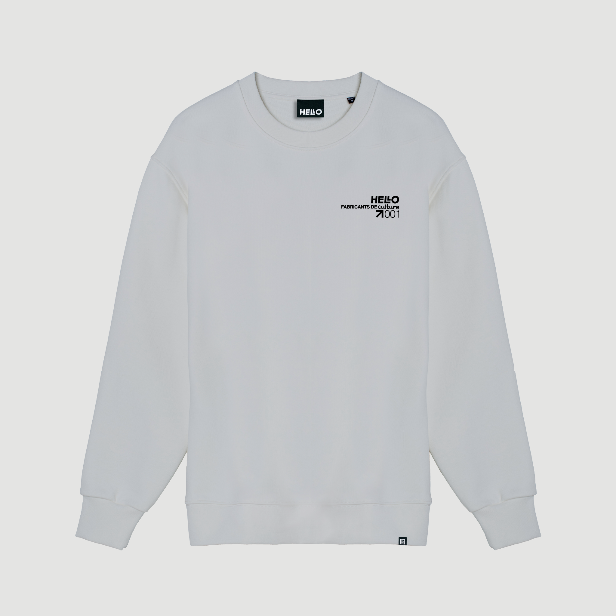 Sweatshirt BRUTALISM 001 - Grey