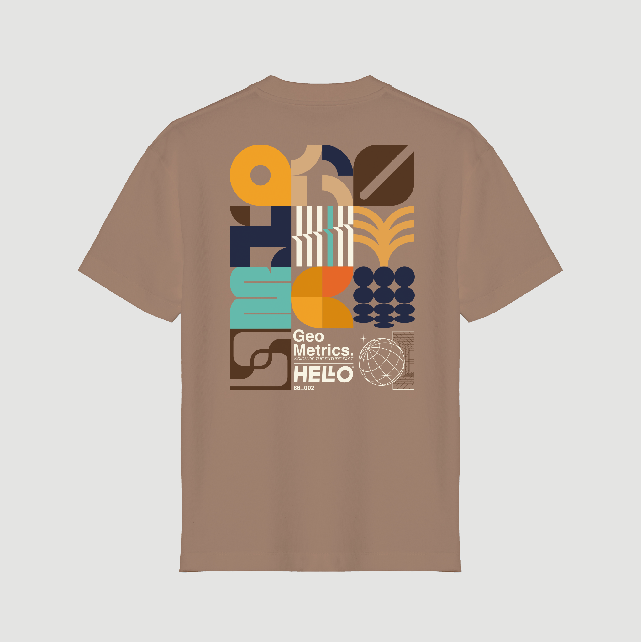 T-Shirt BAUHAUS / ARCHITECTS - Moka